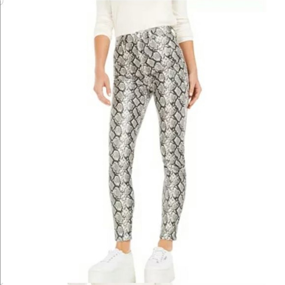 Kendall + Kylie Skyscraper HighRise Faux Leather Pants